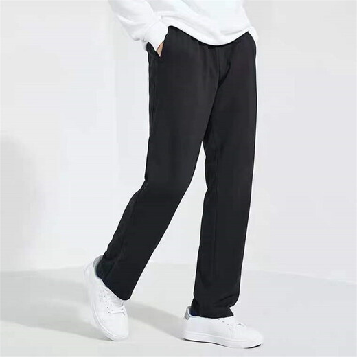 Adidas Pants Men's Pants 2024 Spring Новые спортивные брюки с прямыми свободными повседневными брюками.