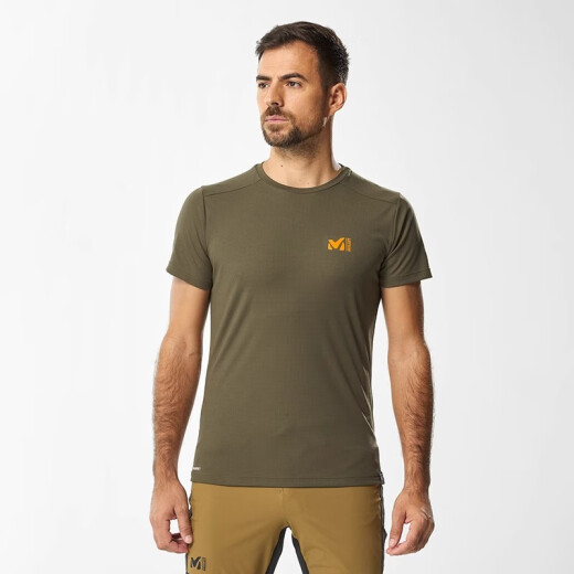 
Mile MILLET Mile Outdoor Casual Quick-Dry Short Sleeve Men's Round Neck Light and Breathable T-Shirt MIV9738 Sapphire Blue-7317 XS