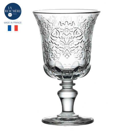 LA ROCHERE Made in France LA ROCHERE Baroque palace style Amboise goblet red wine glass glass water cup Amboise goblet 260 ml