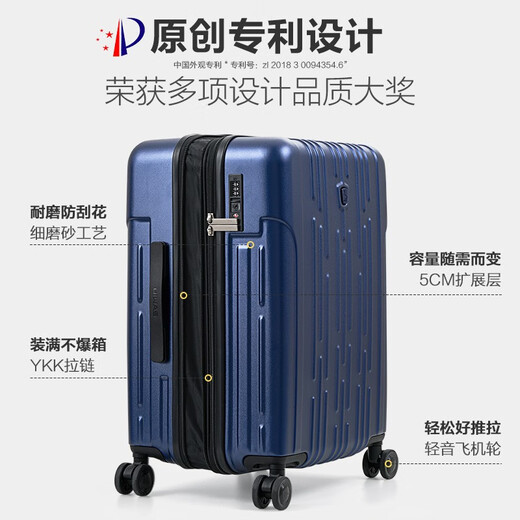 Avas Suitcase 20 Zoll kann an Bord der Flugzeug-Top-zehn Marken von Trolley-Boxen verwendet werden.