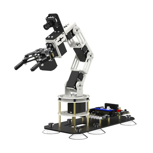 Yahboom (Yahboom) Moveit brazo robótico AI Reconocimiento visual Programación de código abierto Robot inteligente Ros Robóticos Arm Raspberry Pi Python Dofbot SE Voz de actualización Versión