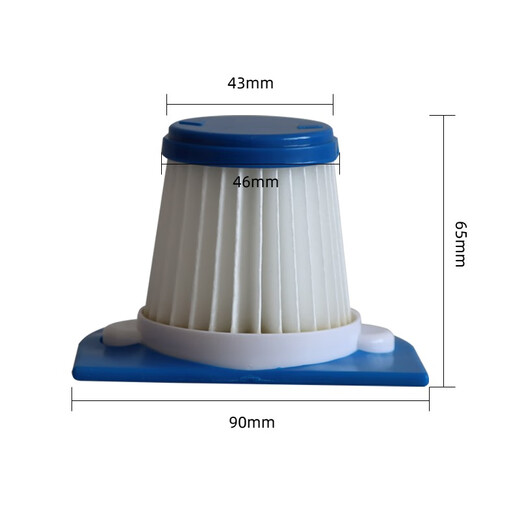 Compatible avec Philips FC6230 / 6231/6232/6233/6331 Délivrage de mites Dispositif Vacuum Filtre Élément de filtre 2 Éléments de filtre