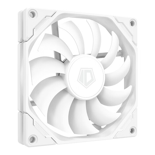 ID-COOLING（ 酷凛）9CM薄扇 白色无光机箱风扇  PWM温控 可适用ITX下压式电脑散热器风扇9015规格 TF-9215-W
