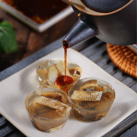 Sandu local bamboo shoot jelly whole bag 400g, Fujian southern specialty, Xiamen snacks, seafood, cooked seafood products, shape: round grains, 20 grains, 400g (good-looking)