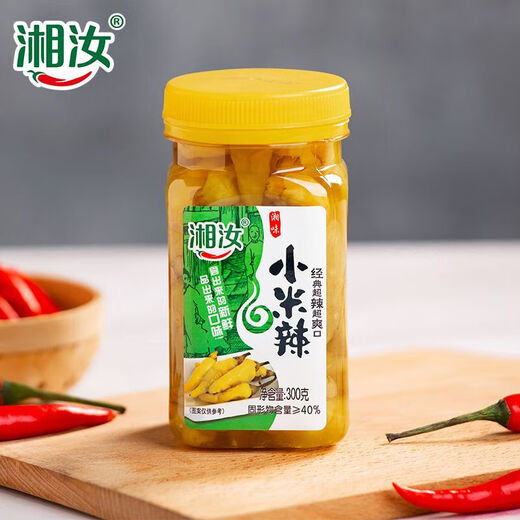 Xiangru (xiangru) millet spicy one piece 20 bottles commercial wholesale millet pepper sour and spicy crispy wild mountain pepper 300g x 1 bottle