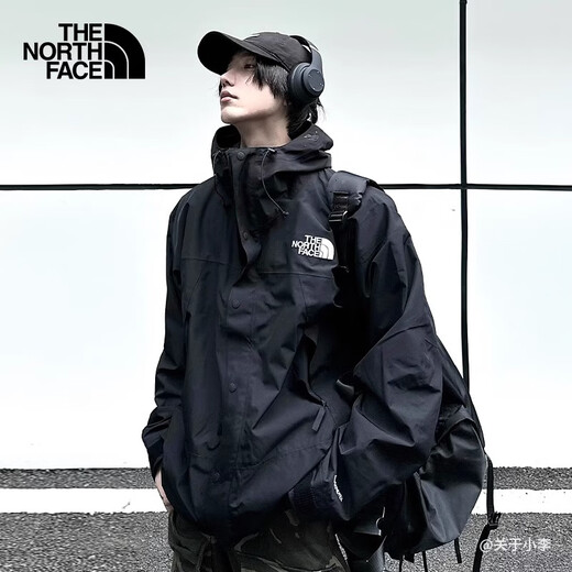 北面（The North Face）UE冲锋衣男GORE-TEX硬核防水透气硬壳外套上新美码|831M 4HF/黑色 （25秋冬上新） S/170/92A