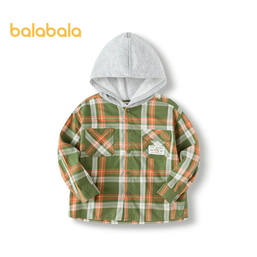 
Balabala children's clothing boys' jacket autumn loose hooded top fashion 201324105108