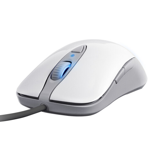SteelSeries SenseiRawOpticalV2 Frost Blue V2 Game Mouse Wired Mouse E-Sports Mouse Ergonomic RGB Mouse White