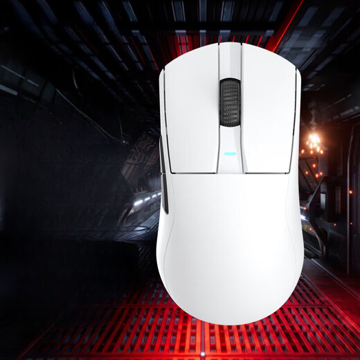 达尔优（DAREU）A950pro黑色合适中大手有线无线4K回报率蓝牙三模电竞游戏鼠标按键不打油轻量化54g PBT按键【1K白色】