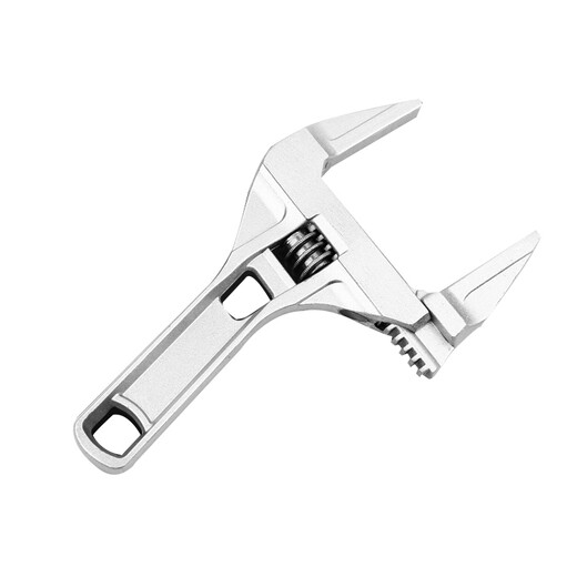 Worker bee adjustable wrench multi-functional large opening live mouth bathroom pipe pliers tool water pipe short handle household 6-68mm