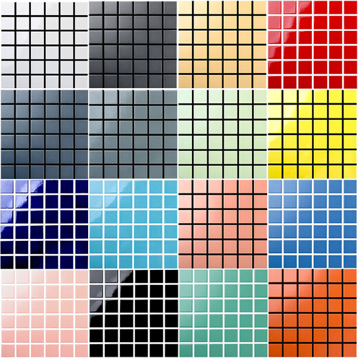 TLXT45x45 exterior wall tiles outdoor paper mosaic exterior wall tiles bathroom balcony 5 boxes starting from 125 pieces white matte N5010-H4500 45*45