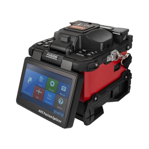 Phase He (Shinho) X-950 Riemenfaserfusion Splicer 1-12 Kerngürtelfaser Automatische optische Kabel Fusion Splicer Trunk Line Engineering Maschine Leder Draht Fusion Splicer X-950