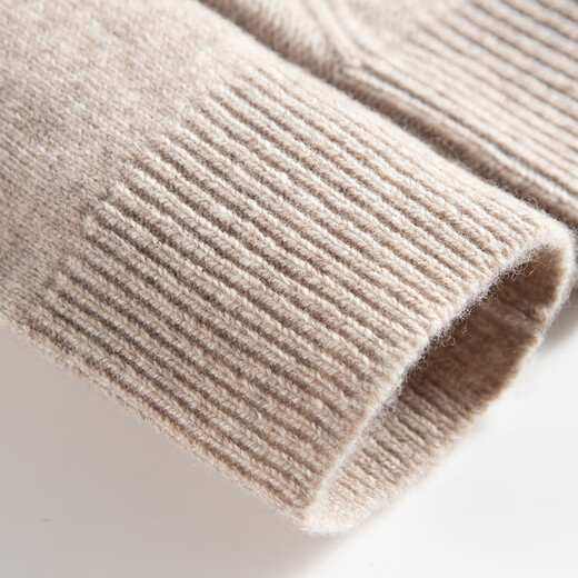 Shanshan Heavy Thick Cardigan Men's Warm, Comfortable, Soft and Waxy Autumn and Winter Business Casual Pullover Sweater Bottoming Shirt