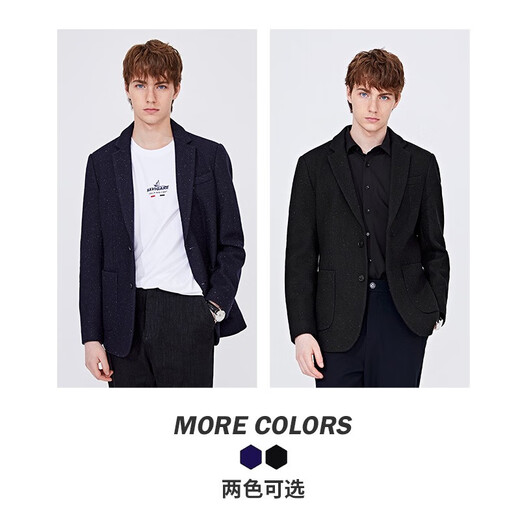 Navigare Italian dinghy men's suit wool suit warm and stylish casual suit Navy XL 52