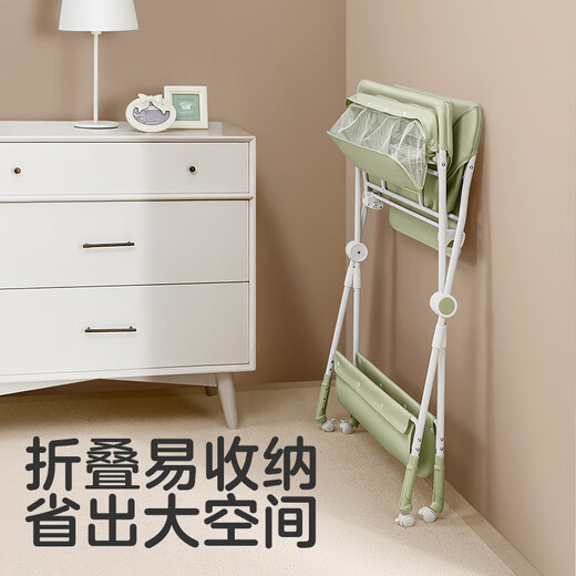 KUB diaper table, baby care table, foldable newborn baby changing table, touch table, bathing crib, MAX configuration, koala + side hanging bag + small water basin + trash can + toy rack, other assembly bracket structure
