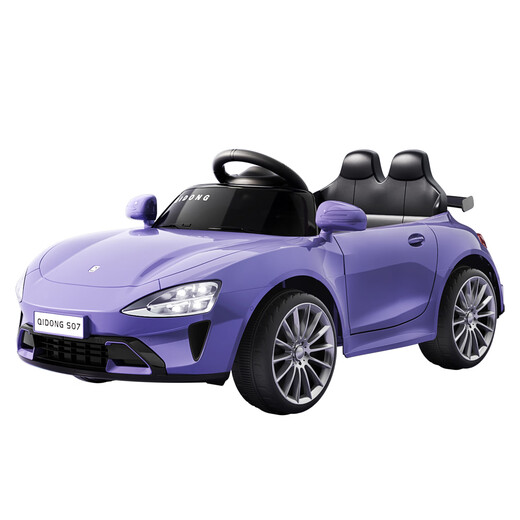 El automóvil de cuatro ruedas eléctrico para niños de Bebel para niños se puede usar para las personas, los autos para niños pueden ser conducidos por hombres, mujeres, juguetes para niños y cochecitos para niños. Púrpura de ajuste superior [Dual Drive 12V + Bluetooth Remote Control + Educación temprana. Regalo de cumpleaños del Día del Niño para niños de 1 a 6 años