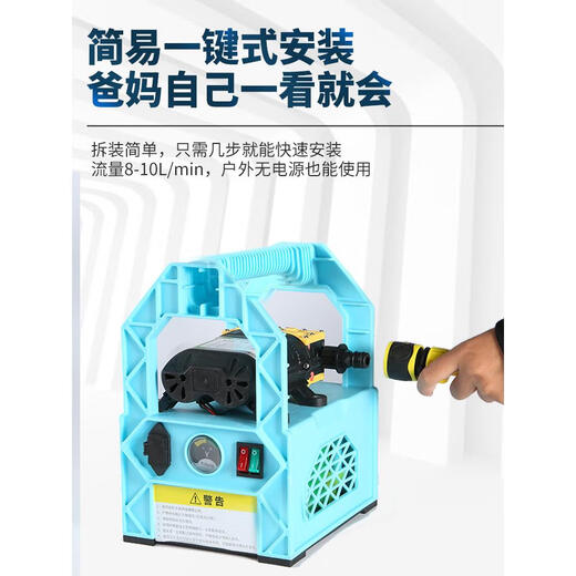 浇菜神器浇水机自动浇地抽水机农用灌溉锂电新型菜地充电式抽水泵 加长续航698AF锂电双核泵+40米