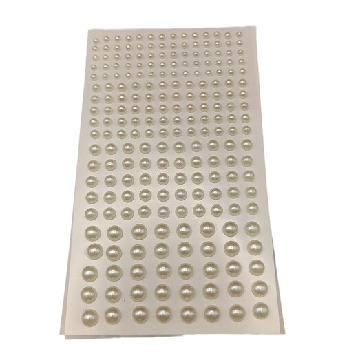 Dai Yan face pearl sticker eye makeup face decal bride tear diamond butterfly stage children makeup photo pearl face cosmetics mixed size pearls 220 pieces