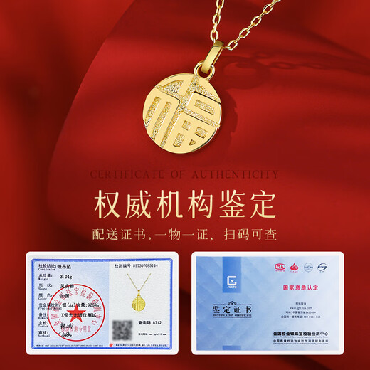 Manhe S925 Silver Necklace Women's Pendant Clavicle Chain Jewelry Wife's Birthday New Year's Eve Gift for Girls, Girlfriends and Best Friends