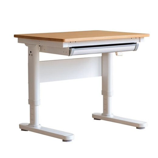 Genji Wooden Language Muebles para niños Tabla de estudio para niños Escritura de madera sólida Descripción de estantería Integrada Tabla de trabajo de los estudiantes de la escuela primaria Home Multifuncional Simple Hogar (Junta completa) Mesa de estudio de 1 metro