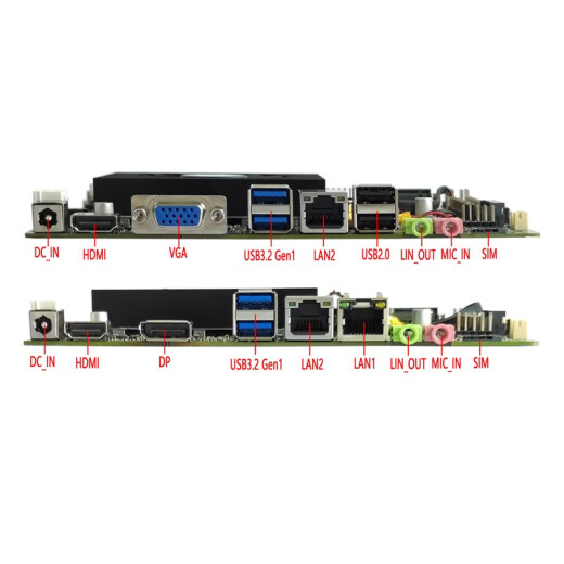 Elsky/Yansheng QM12U Control industrial Motorita ITX COMPUTADORA COMPUTADORA INDUSTRIA INDUSTRIA Generación I3I5I7 13ª Generación I7-1355U