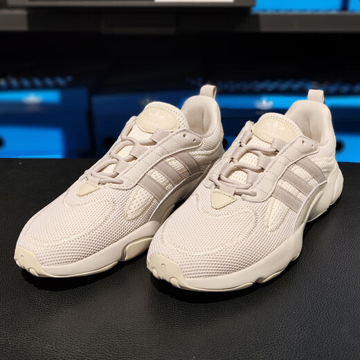 阿迪达斯（adidas）三叶草男鞋女鞋冬季运动鞋网面透气跑步鞋复古老爹鞋休闲鞋JQ3927 ID0551/灰色 41