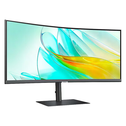 Samsung (SAMSUNG) 34-inch curved quasi 4K fish screen 100Hz e-sports game audio TypeC KVM ultra-wide split screen desktop notebook external 2K office computer monitor LS34C650UACXXF official direct flagship store