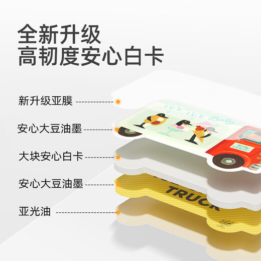 弥鹿（mideer）大块艺术启蒙拼图纸质1-2岁3岁儿童益智玩具宝宝幼儿蒙氏早教礼物 艺术家大块拼图-忙碌小车