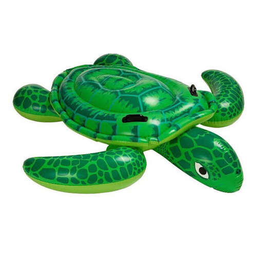 INTEX 57524 kleine Schildkröte aufblasbare Halterung, Kinderschwimmen aufblasbares Kinderspielzeug Geschenk wasserverdicktes schwimmendes Floß