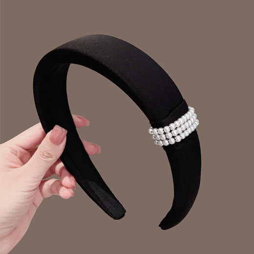 Dongyi's carefully selected headband for women Xu Yan's same style high-ceiling sponge headband, high-end, simple and exquisite, hair card headband outside washing face