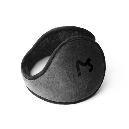 MEET SUNNY warm ear cups men's winter plush ear cups ear warming students' cold-proof ear packs ear covers ear covers for women plus velvet style - silver wing gray