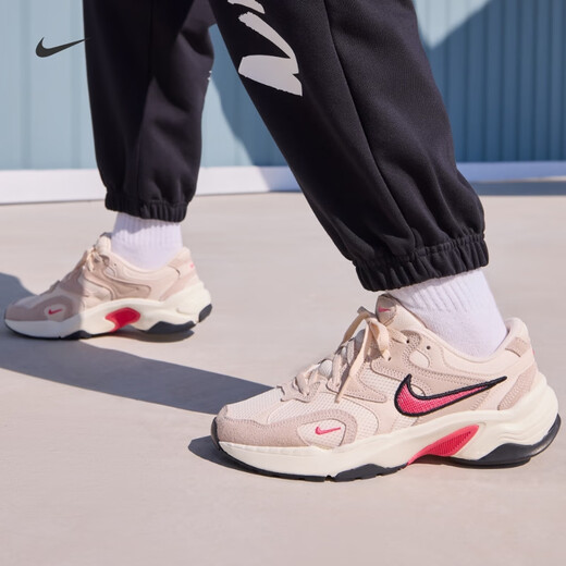 NIKE耐克（NIKE）女子运动鞋秋季复古跑鞋风勾透气网眼HJ7371 838冰番 38
