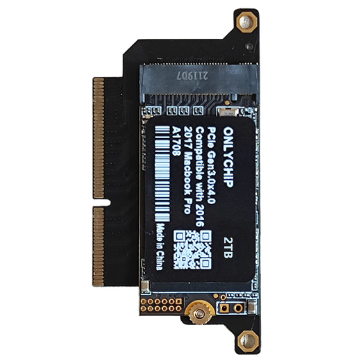 NurChip -kompatibel mit 2016 2017 MacBook Pro A1708 Apple Laptop SSD Solid State Drive 1TB Adapter Version