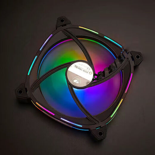 XCB desktop computer case fan 12cm ARGB Shenguang synchronous shock absorption cooling fan Gujia XCB12cm ARGB work package