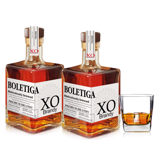 Boletiga Brandy Xo Vin 40 degrés Français Vin cru French Importé de vin étranger Mélange de vin Base de vin étranger 40 degrés 500 ml 500 ml 1 bouteille