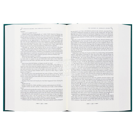 福尔摩斯探案全集 完整无删减 送书签 英文原版 阿瑟 柯南 道尔 Arthur Conan Doyle 世界经典侦探悬疑小说