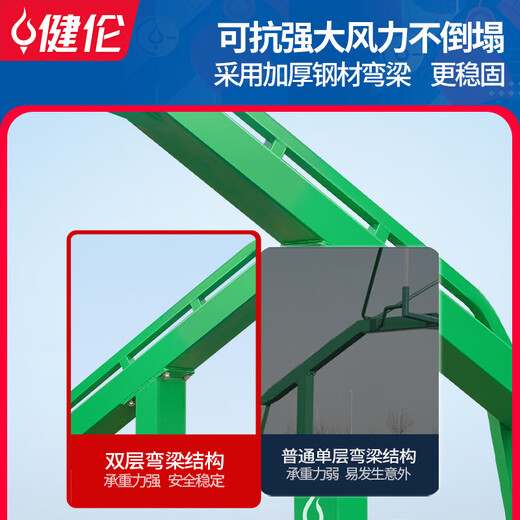 Jianlun (JEEANLEAN) [Türlieferung] Basketball-Rack im Freien Basketball Rahmen im Freien im Freien im Freien im Freien für mobile blaue Ballregal-Basketball-Basketball-Rack (gewichtet und fett)