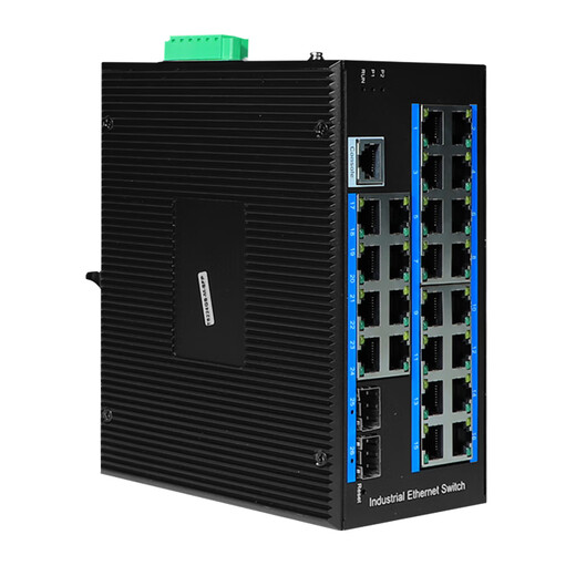 
aopre (Opere Internet) managed industrial switch Gigabit 2 optical 24 electrical L2+WEB network management aggregation room core switch rail-type SFP port T6224GS-M-SFP