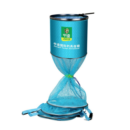 Zhongkui leisure fish protection for wild fishing special nano-coated quick-drying portable fishing protection strong and durable fishing bag black pit net bag 35cm 2m leisure fishing protection 35*200CM