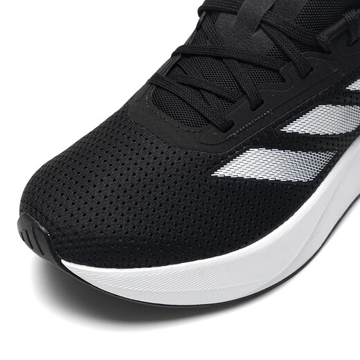 Adidas Running Schuhe Männer 25 Sommer neue atmungsaktive leichte Sportschuhe gepolsterte Pendlerin Casual Shoes Classic Black -and -White Running Shoes ID9849 42