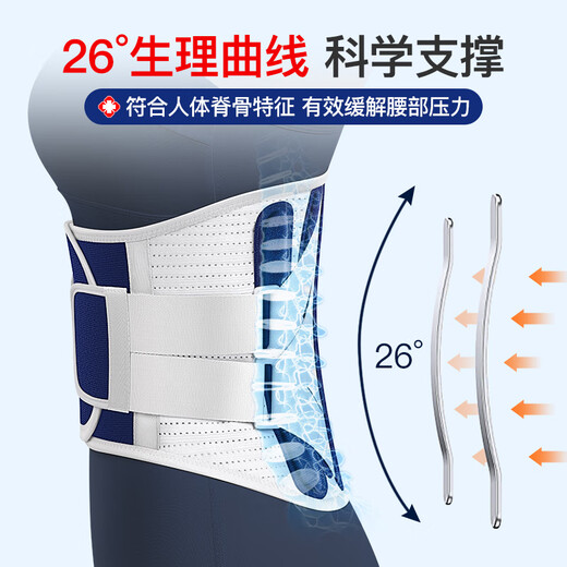 PROPARD medical support belt, lumbar disc strain, lumbar disc herniation, psoas muscle pain, men and women, waist circumference, waist support, waist corset LY93 to relieve pain | steel plate support, L size 2 feet ~ 2 feet 5, suitable for 100 ~ 140 Jin Jin equals 0.5 kg