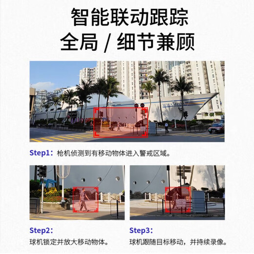 TP-LINK普联家用室外360度全景无死角2镜头无线摄像头店铺门口手机远程对话物联监控器塔式云台球机双摄版 【689-A4无线版】送DC电源+4米延长线 64G(T升级到128G)