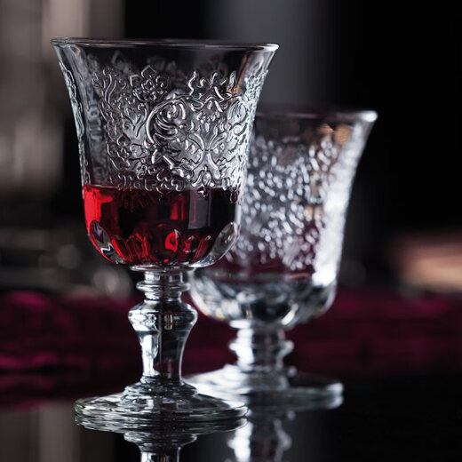 LA ROCHERE Made in France LA ROCHERE Baroque palace style Amboise goblet red wine glass glass water cup Amboise goblet 260 ml