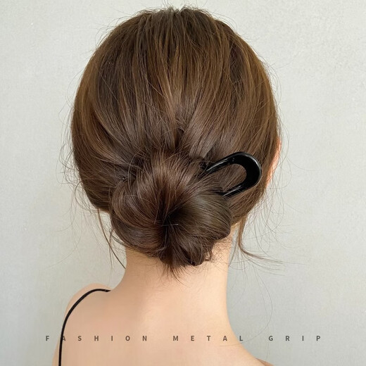 Jisenjia's new Chinese-style U-shaped hairpins for women, Chinese-style high-end design hairpins, hairpins, daily versatile headwear, U-shaped hairpins, 2 random pieces