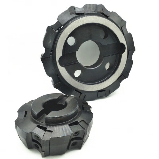 XMSJ75 degree milling cutter plate gantry milling machine indexable end face plane milling cutter plate 125 160 200 25 12590 degree 6-blade 40-hole cutter plate precision