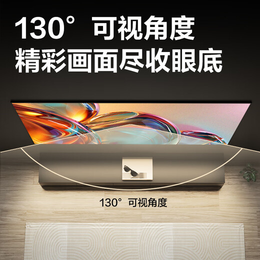 Deli 80-inch 16:9 projection screen Fresnel anti-light curtain Picture frame curtain HD household projection medium telephoto anti-light hard screen MS701 [package installation service]