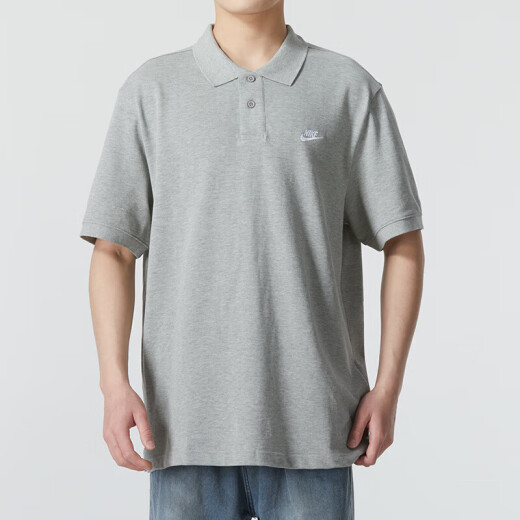 耐克（NIKE）T恤男装 2025春季新款运动服柔软透气健身休闲短袖POLO衫上衣 FN3895-063/晒图退5元 M 170/88A