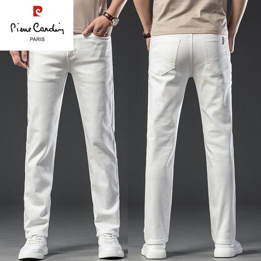 Pier Cardin High-End Pure Cotton Jeans Herren gerade schlank