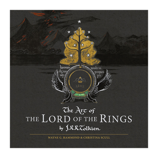 The Art Of The Lord Of The Rings Original English novels The Lord of the Rings Art Collection Nearly 200 Tolkien manuscript painting map collections, etc. Hardcover English version Imported English original books