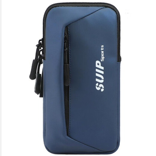 Arm bag sports running mobile phone arm bag unisex outdoor fitness cycling wrist bag mobile phone bag wrist bag black